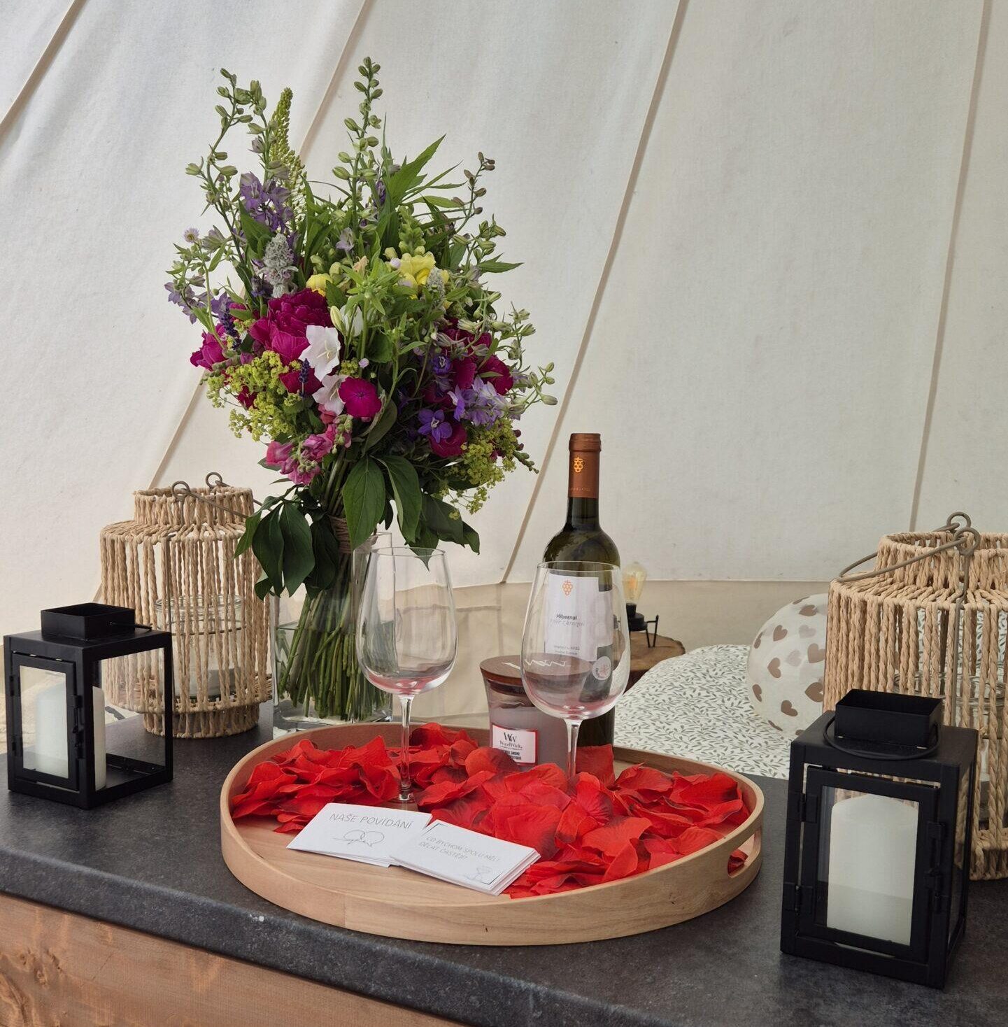 Různé doplňky pro speciální zážitky