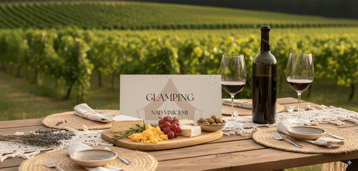 Dárkový poukaz Glamping nad vinicemi